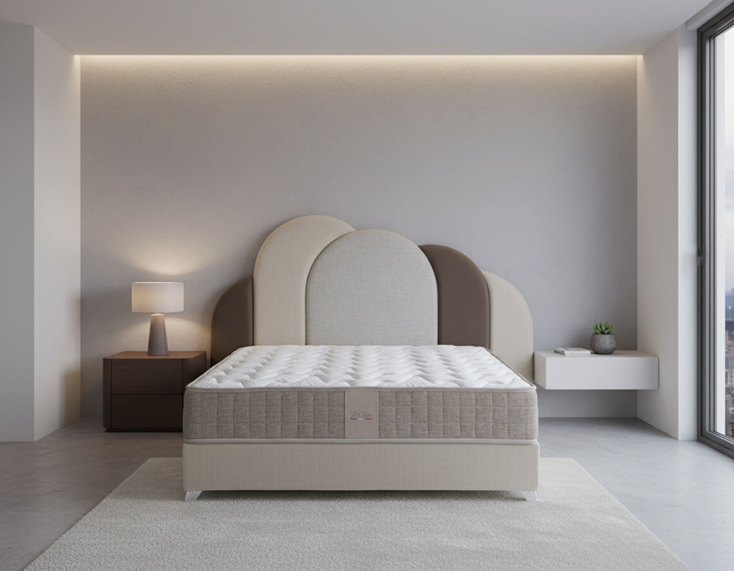 Matelas Clinique Collection Premium - Mise en situation chambre moderne