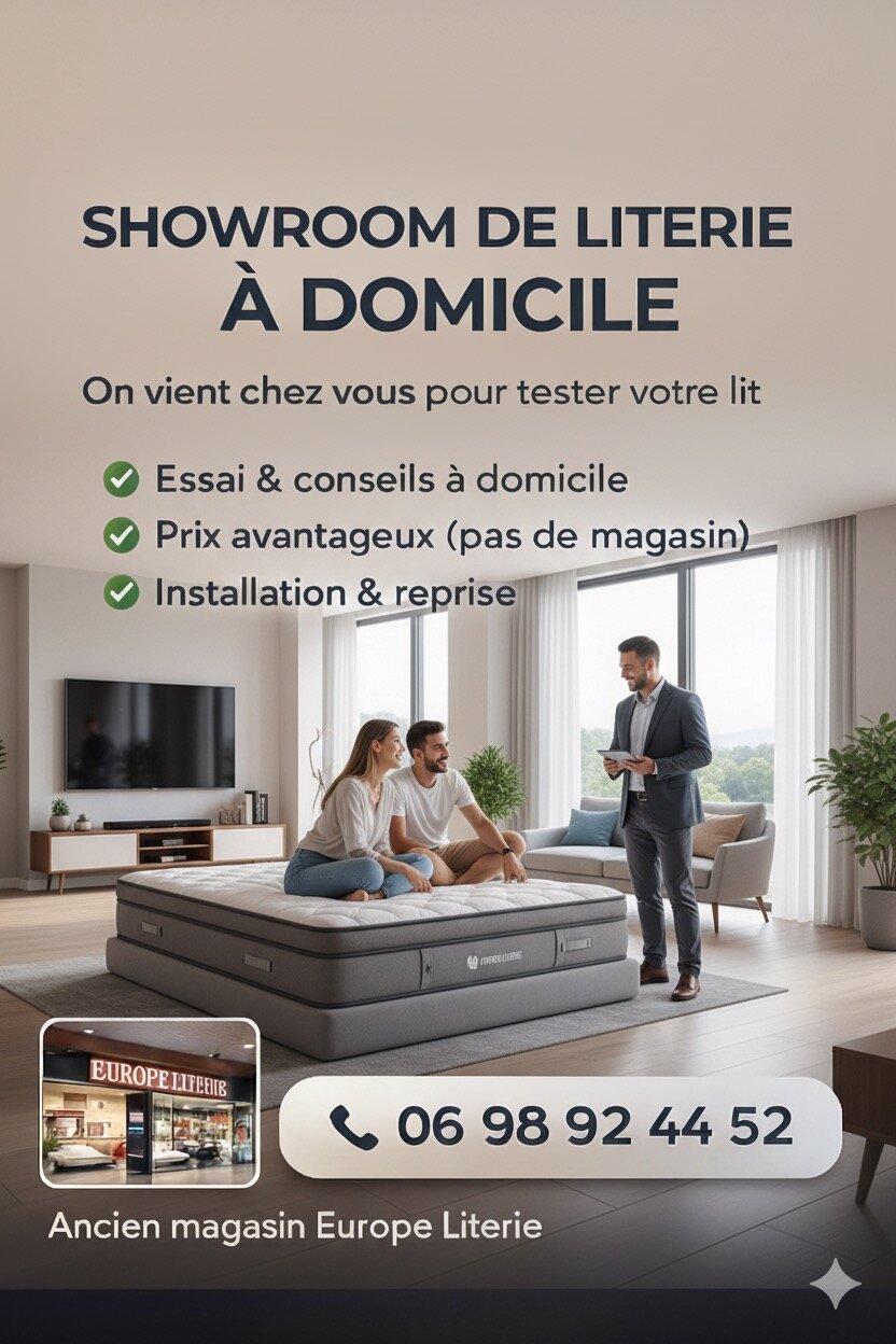 Showroom Europe Literie